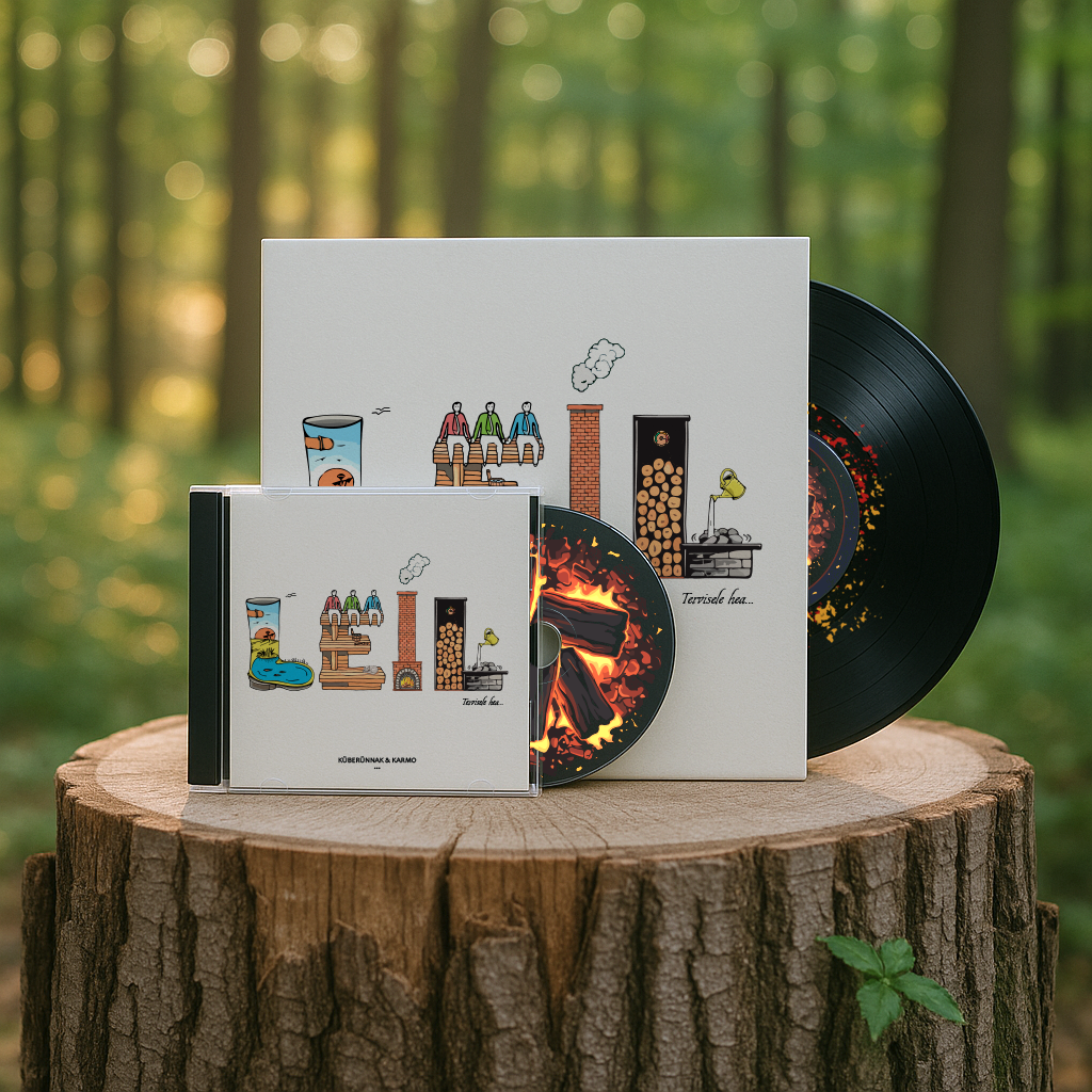 Küberünnak & Karmo - „LEIL“ CD + VINÜÜL KOMPLEKT